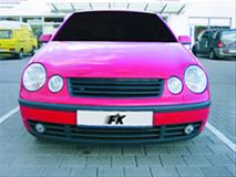 bild Emblemlös Grill för VW Polo 5 type 9N (01-05)