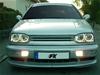 Emblemlös Grill för VW Golf 3 incl. Conv. (9.93-2.98)