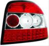 bild BAKLAMPOR-LED AUDI A3 8P 2003+ RÖD/CRYSTAL