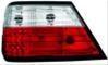 bild BAKLAMPOR-LED MERCEDES W124 85-94 RÖD/CRYSTAL