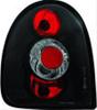 BAKLAMPOR OPEL CORSA B 03.93-03.01 SVART