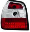 bild BAKLAMPOR-LED VW POLO 6N 95-98 RÖD/CRYSTAL