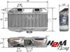 Toppmonterad IC Impreza WRX 00-