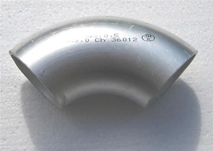 bild Sömlös Aluminium rörböj 60x3