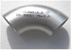 Sömlös Aluminium rörböj 76x3