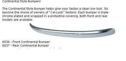 bild Front Continental Bumper