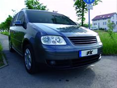 bild Emblemlös Grill för VW Touran