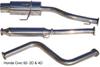 Catback i rostfritt Honda Civic 92-